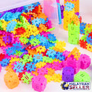 idrop Colorful Number and Alphabet Toys Interlocking Puzzle Toy Pieces