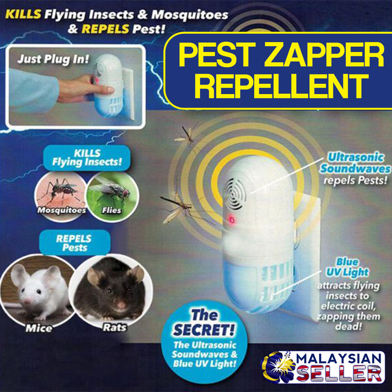 idrop 2 IN 1 Pest Control Repeller & Zapper