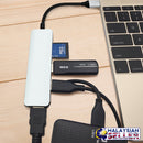 idrop USB C EXPANDER - To HDMI + USB 3.0 + SD / TF Card Reader Multifunction Adapter