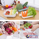 idrop EASY DRAIN - Double Layer Tilting Draining Basket