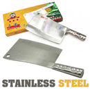 idrop WHITE WOLF Kitchen Butcher Chopping Knife