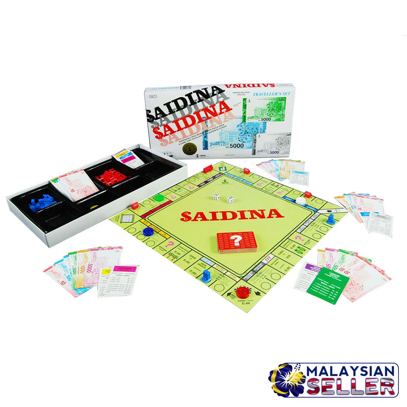 idrop SAIDINA - Traveller Set [ SPM GAMES ] - Interactive Playing Board Game [ SPM78 ]