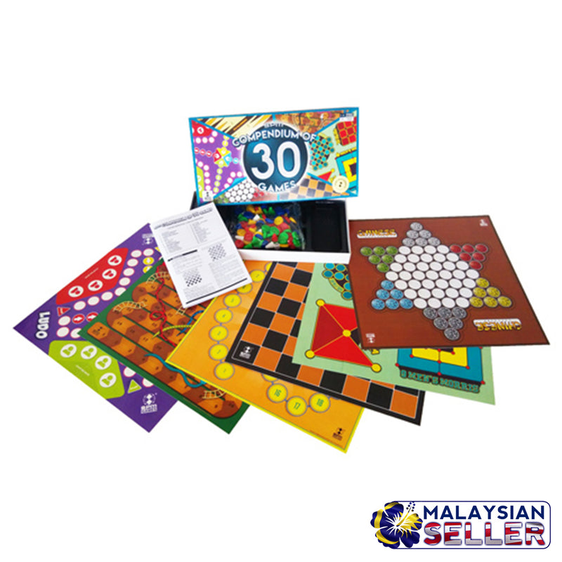 idrop Compendium of 30 Games [ SPM GAMES ] Multiple Multiplayer Interactive Board game