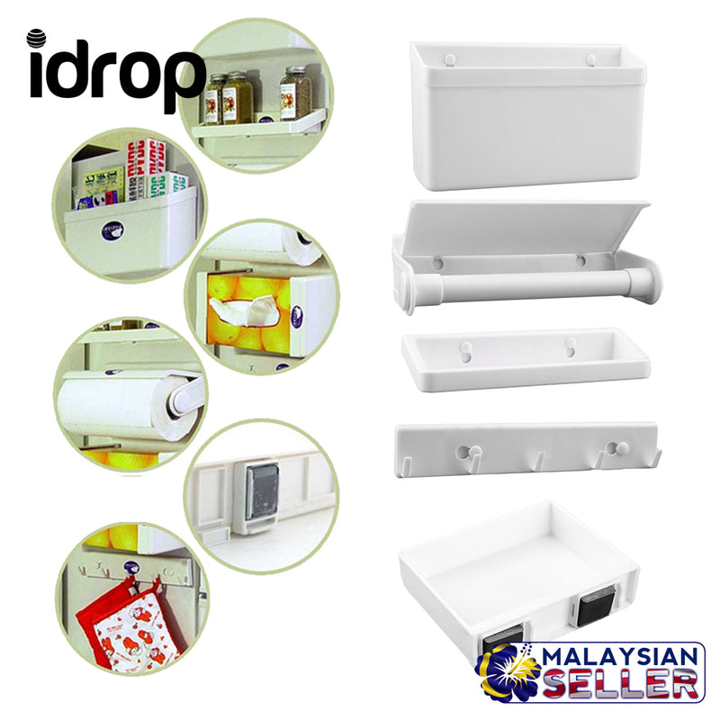 idrop 5 IN 1 Magnetic Refrigerator Storage Rack