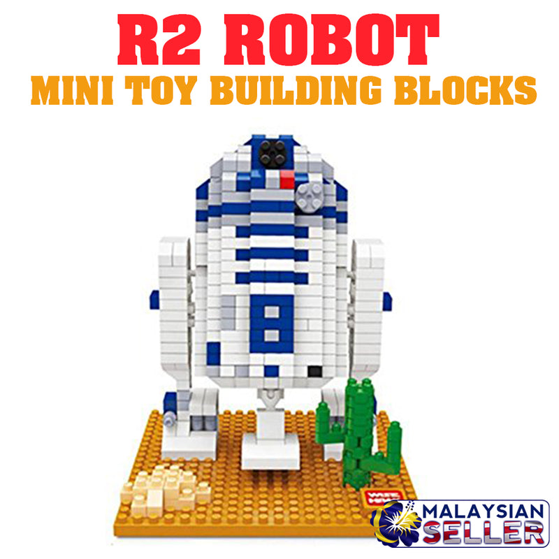 idrop [ R2 Robot ] ( 569 Pcs ) Model Toy Mini Building Blocks