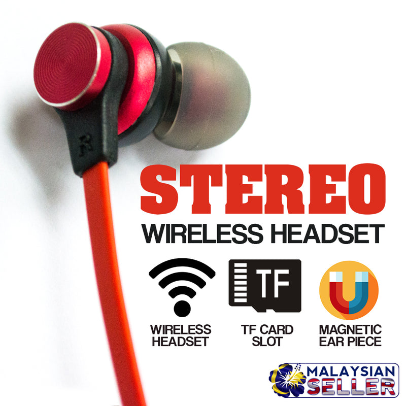 idrop BT-05 Stereo Wireless Headset with TF Card Slot