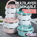 idrop Multilayer Stackable Eating Bento Food Container [ 0.7L / 1.4L / 2.1L / 2.8L ]