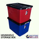 idrop 33L Storage Box with Wheel [ 7888SC ] [ 1 Box ]