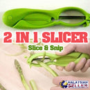 idrop 2 IN 1 Miracle Peeler - Fruit Vegetable Peeler & Snipper