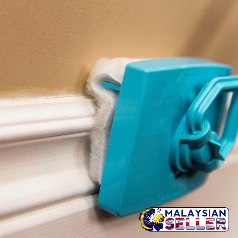idrop Baseboard Buddy Fast & Easy Baseboard Cleaner - Adjustable Handle