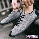 idrop Men's Casual Canvas Sneakers