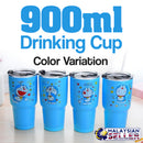 idrop 900ml Stainless Steel Drinking Cup [ Dora ]