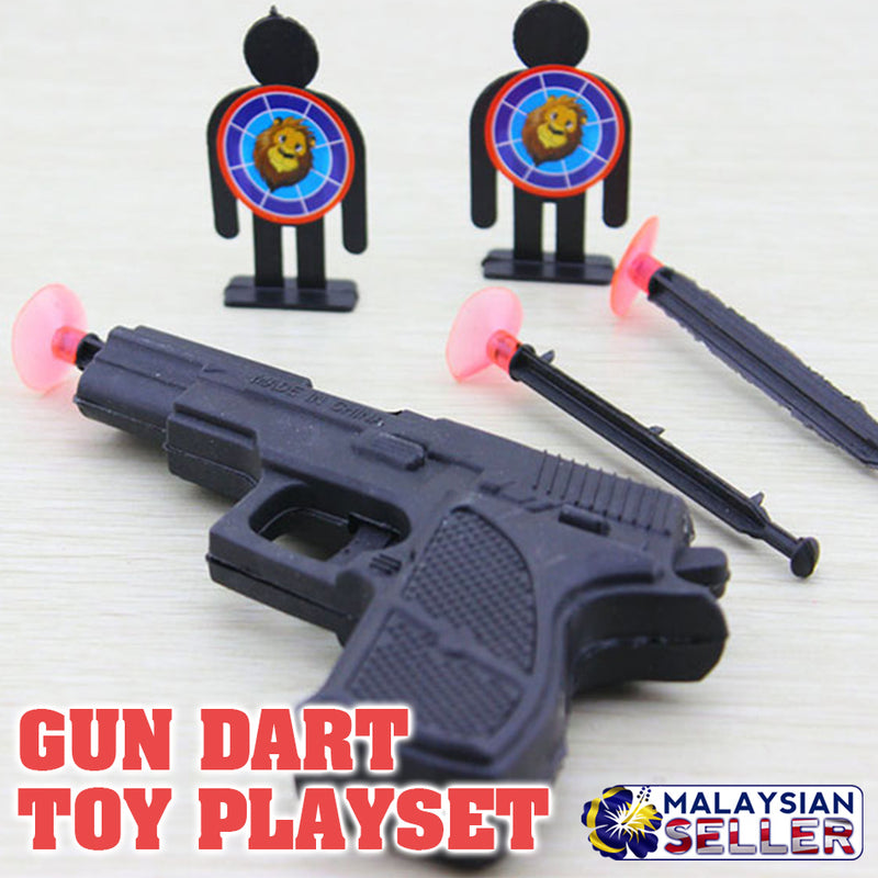 idrop Gun Dart Toy - Military Weapon Man & Machine Playset