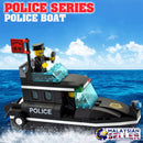 idrop ENLIGHTEN [ POLICE BOAT ]- Police Series Building Block Toy ( 95 pcs )