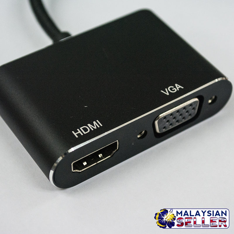 idrop VIDEO ADAPTER - USB 3.0 to VGA / HDMI Adapter