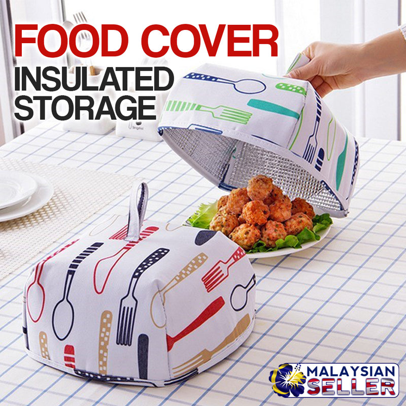 idrop  [ SET OF 2 ] Foldable Insulated Food Storage Cover
