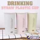 idrop 400ml Wheat Straw Plastic Drinking Cup