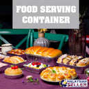 idrop ALUMINIUM FOIL [ RECTANGLE ] - 5pcs Flat Edge Food Tray