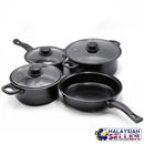 idrop 13 PIECES COOKWARE SET - Olympia Kitchenware Pot Pan and Utensils