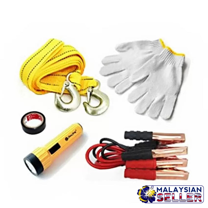 idrop EMERGENCY FIRST AID Car Jump Start Kit Set