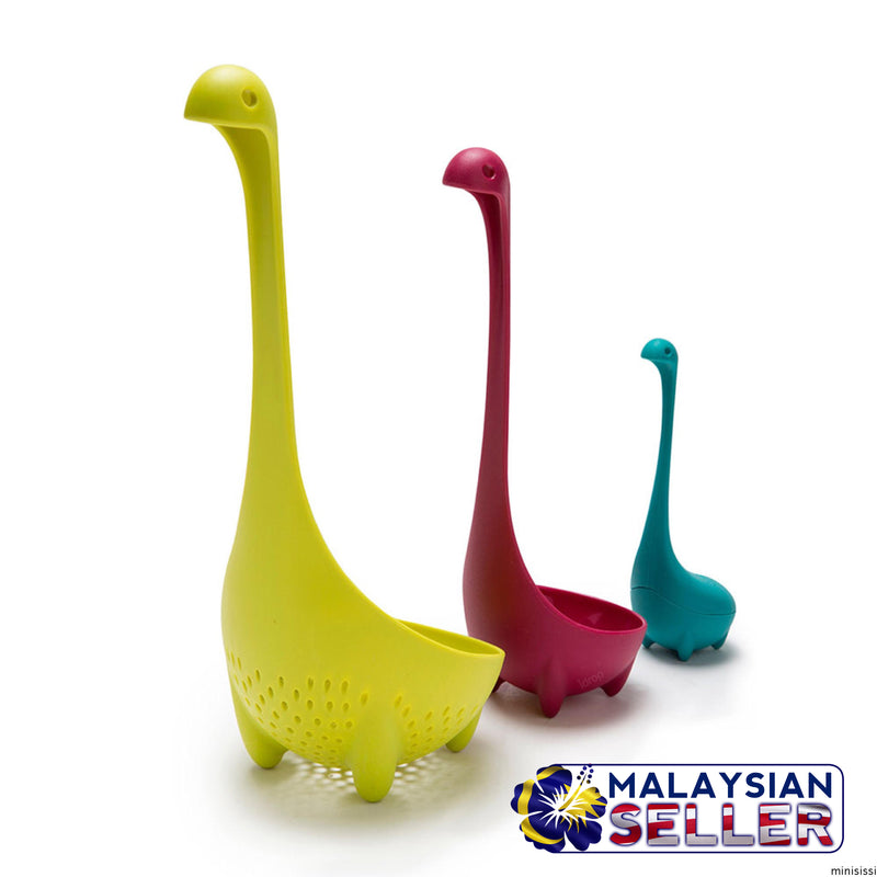 idrop THE NESSIE FAMILY Kitchen Cooking Utensil (3 Piece Set)