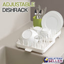 idrop 3pcs Adjustable Connected Dishrack