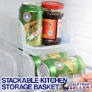 idrop Stackable Kitchen Storage Basket [ 1pc ]