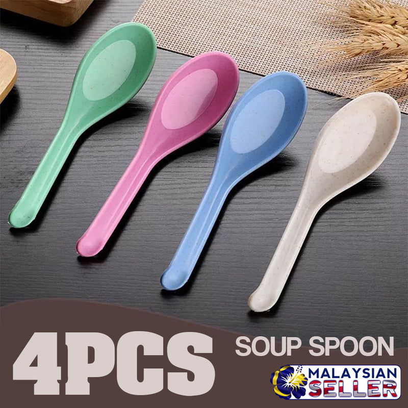idrop 4PCS Soup Spoon Scoop