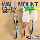 idrop Wall Mount Toothbrush Toiletry Hanger