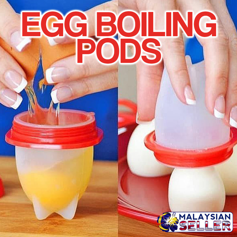 idrop Silicone Boil Egg Boiling Pods [ 6pcs ]