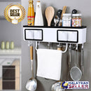 idrop MULTIFUNCTION STORAGE - Kitchen Wall Mount Seasoning Rack Shelf