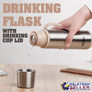 idrop 500ml Stainless Steel Drinking Water Flask