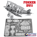 idrop FOKKER DV11 [ Nano Puzzle ] - 3D Lasercut Metal Puzzle