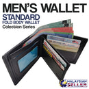 idrop Men's Wallet Standard Fold Body Collection Series [ LIUNIAOFU ]