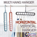 idrop Horizontal Vertical Space Saving Multi-hang Hanger