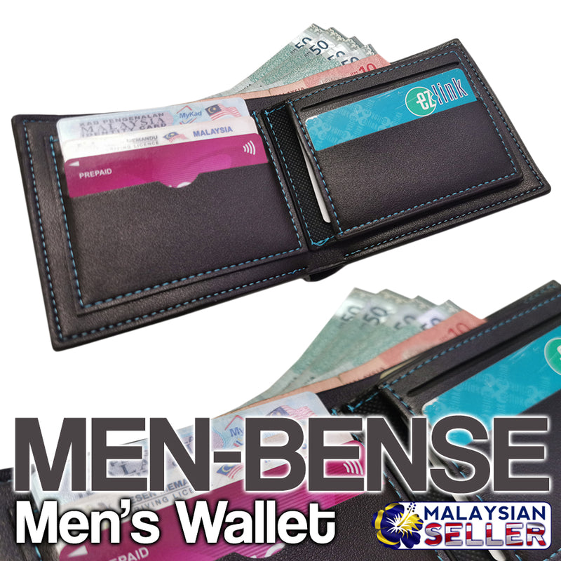 idrop Men-bense Men's Fold Wallet [ PU A668-6 ]