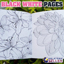 idrop FLOWER MONOGATARI Coloring Book