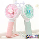 idrop 2 IN 1 Portable Mini USB Selfie Stick Fan