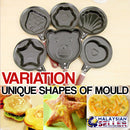idrop CUTE PAN - Creative Mould Shape Omelette  Pancake Frypan [ 1pc ]