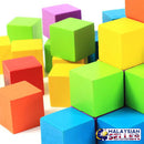 idrop Colorful Wooden Cube Toy [ 100pcs ]