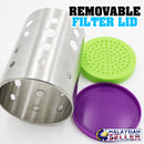 idrop Utensil Draining Cup Removable Drain Filter Lid