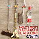 idrop Wall Sticker Mount Mop Roll Holder