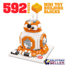 idrop [ BB8 Robot ] ( 592 Pcs ) Model Toy Mini Building Blocks