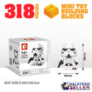 idrop [ Storm Trooper New Order ] ( 318 Pcs ) Mini Building Blocks Toy
