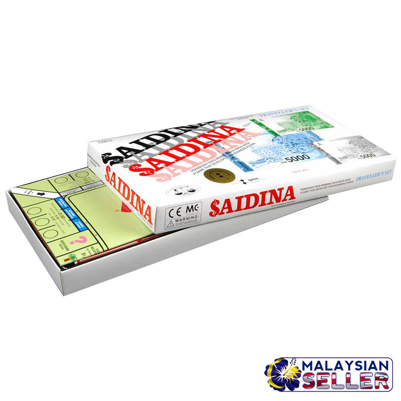 idrop SAIDINA - Traveller Set [ SPM GAMES ] - Interactive Playing Board Game [ SPM78 ]