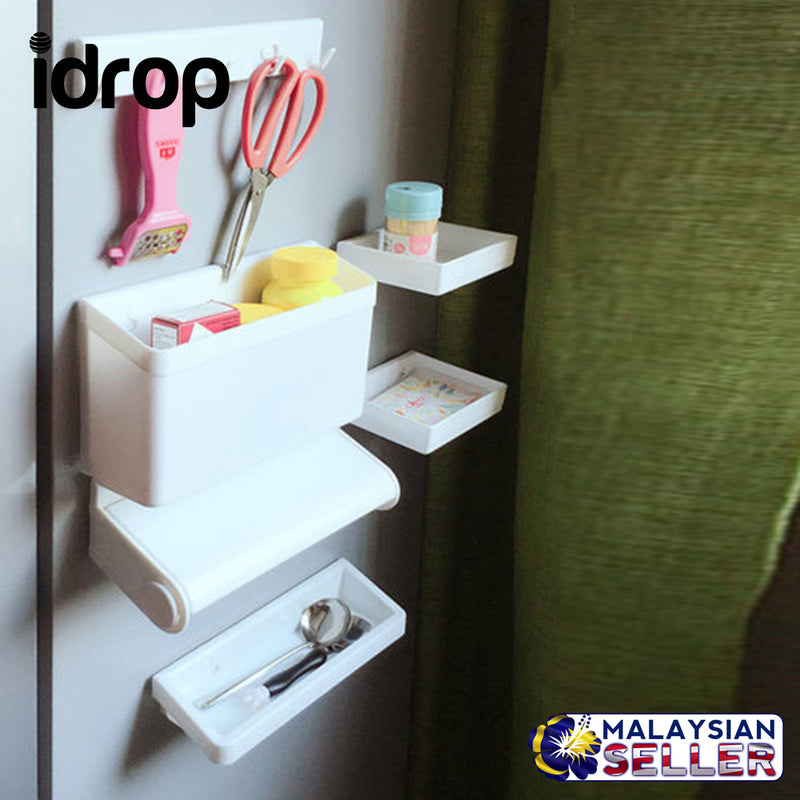 idrop 5 IN 1 Magnetic Refrigerator Storage Rack