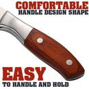 idrop CHEN Red Handle Kitchen Chopping Knife