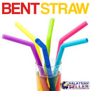 idrop 12MM Colorful Silicone Drinking Straw Set [ 3pcs ]