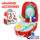 Idrop [7F702] Portable Backpack Pretend Game Bathroom Backpack Baby Care Toy