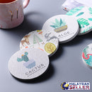 idrop Round Diatom Cup Mat ( 10CM ) [ 2pcs / 1pc ]